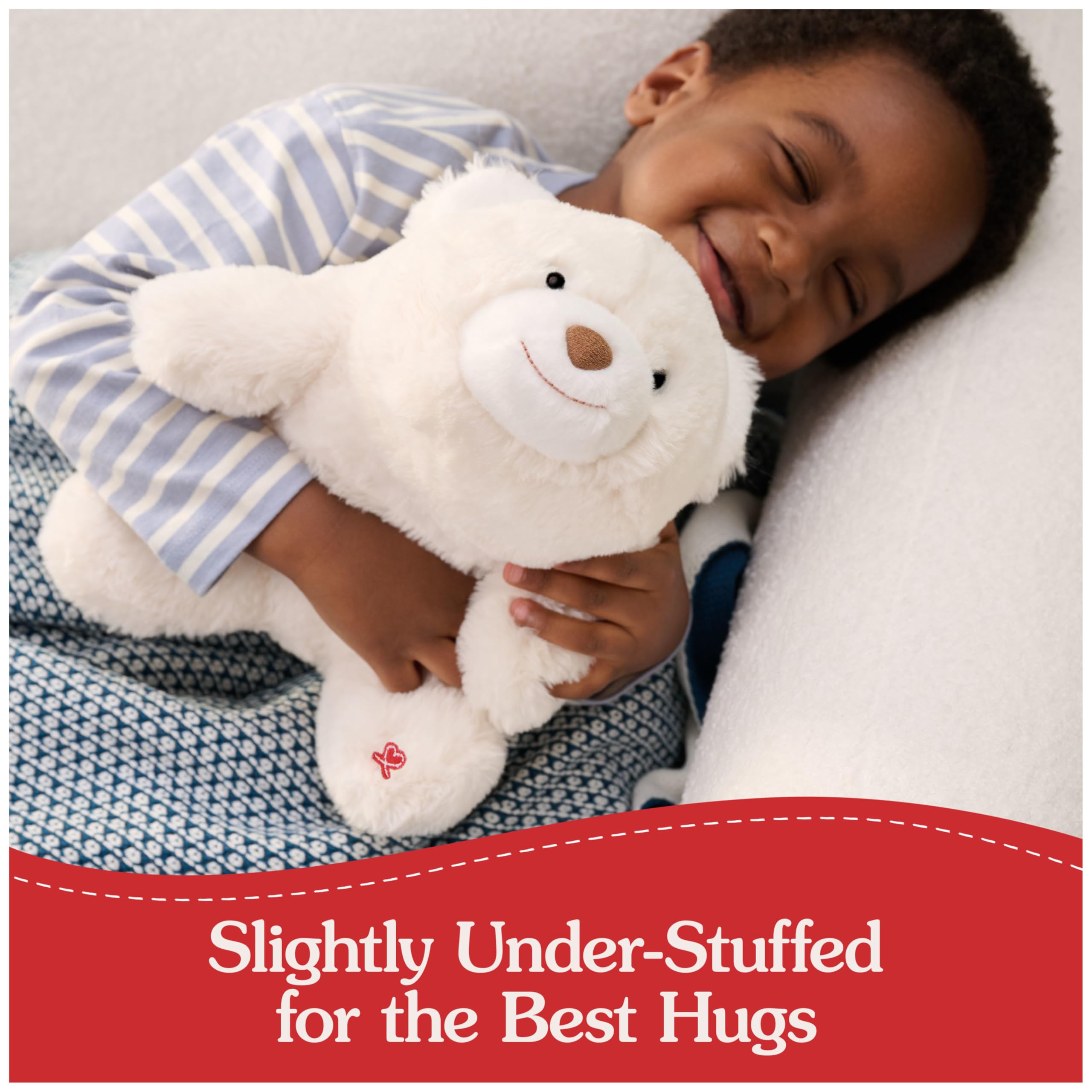 GUND Snuffles close-up of soft plush texture for a gentle cuddle.