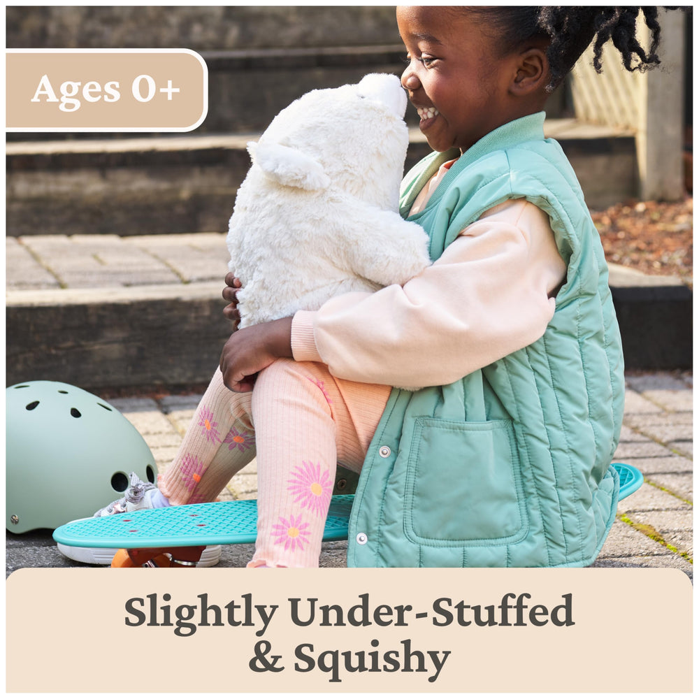 GUND Snuffles surface-washable tag demonstrates easy cleaning and lasting softness.
