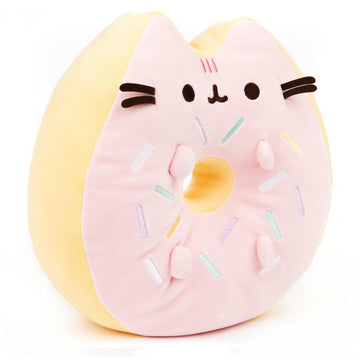 GUND Sprinkle Donut Pusheen plush embroidery detail captures iconic expression and quality