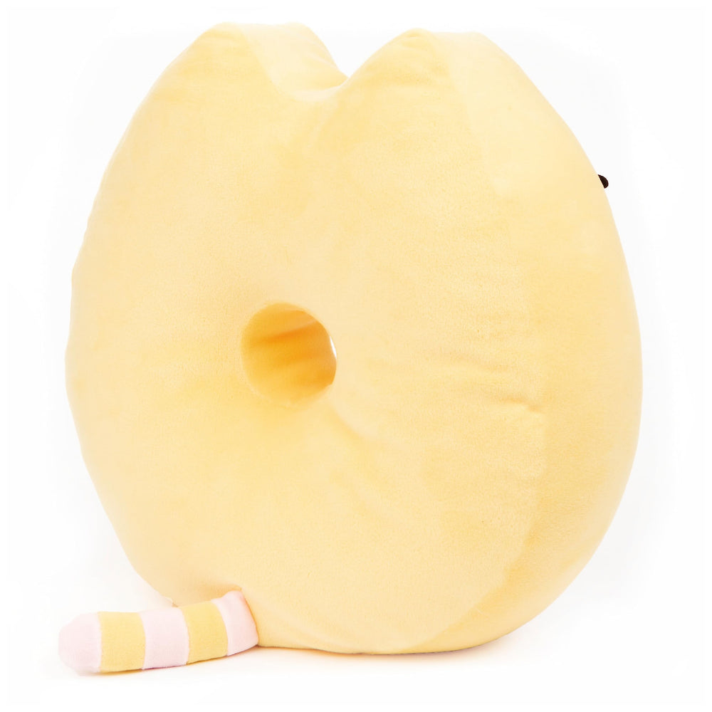 GUND Sprinkle Donut Pusheen plush squeeze action demonstrates slow-rise texture ideal for hugs