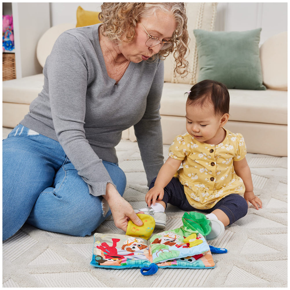 GUND tethered bone accessory keeps playtime engaging and contained.