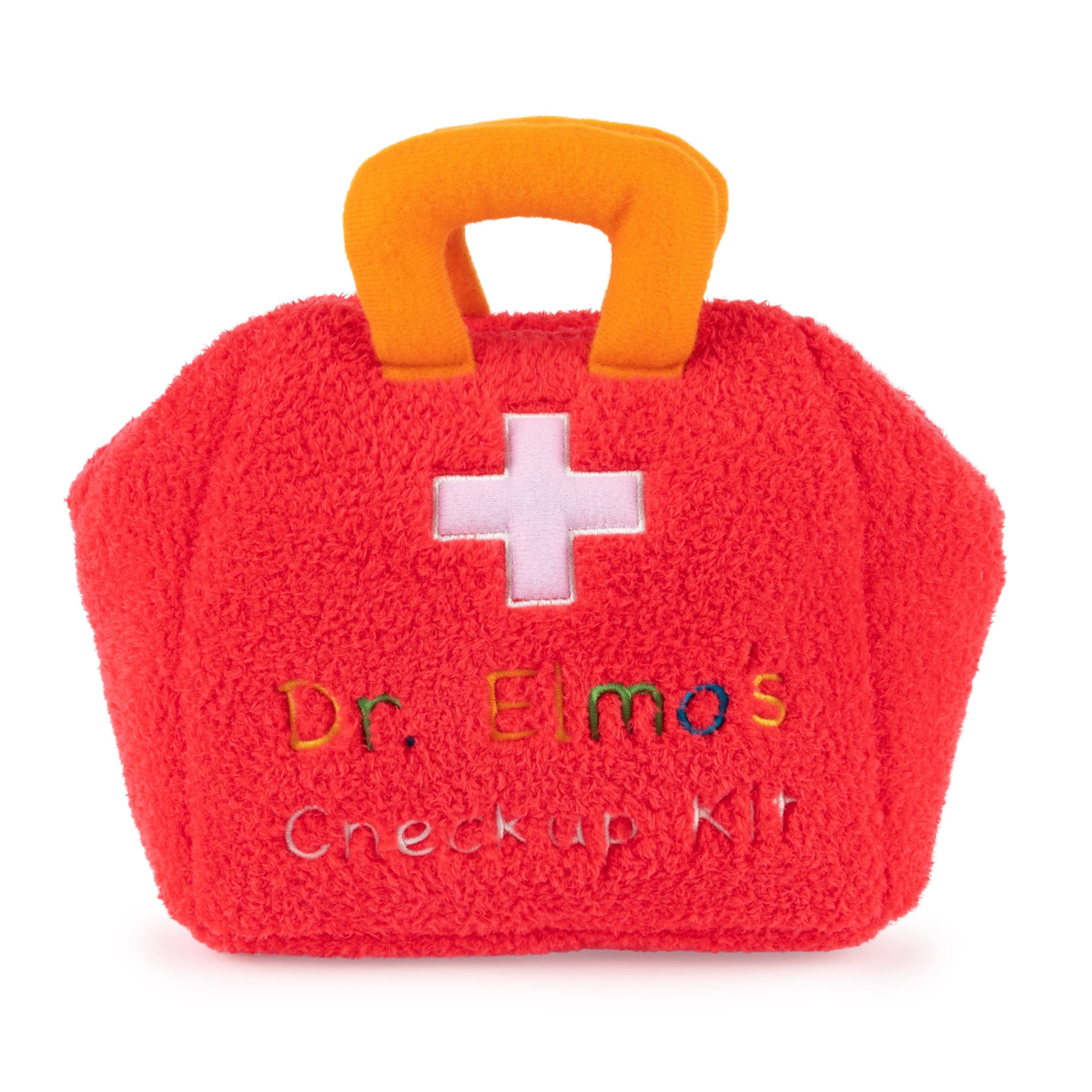 Thermometer plush toy ready for pretend health checks