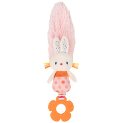 GUND Tinkle Crinkle Play Together Bunny, front view, ideal for bonding and early play.