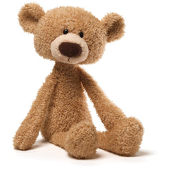 GUND Toothpick 15-inch teddy bear plush with a slender silhouette for easy on-the-go cuddles.