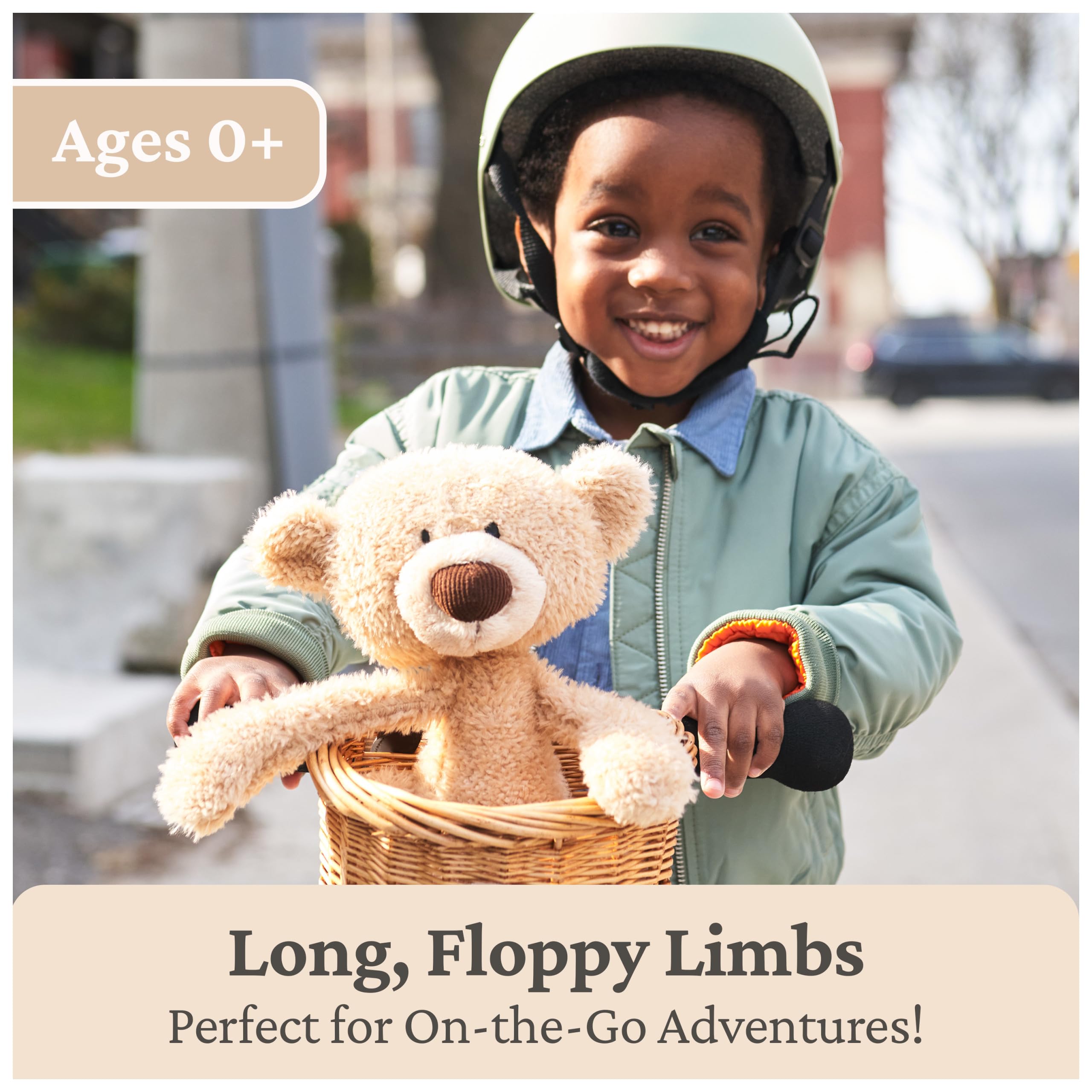 GUND Toothpick machine-washable plush for simple cleaning after playtime.