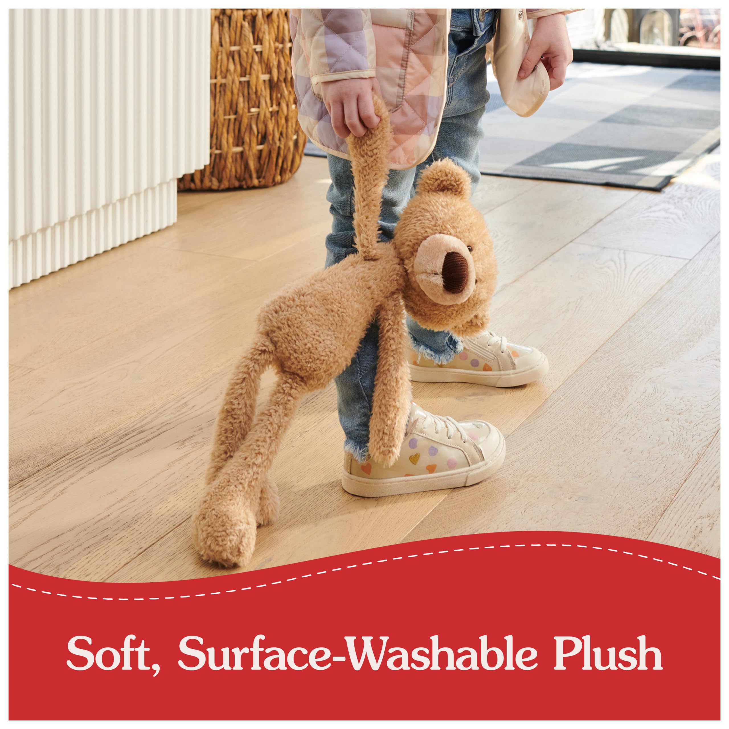 GUND Toothpick packaging ships in a protective poly bag for gifting.