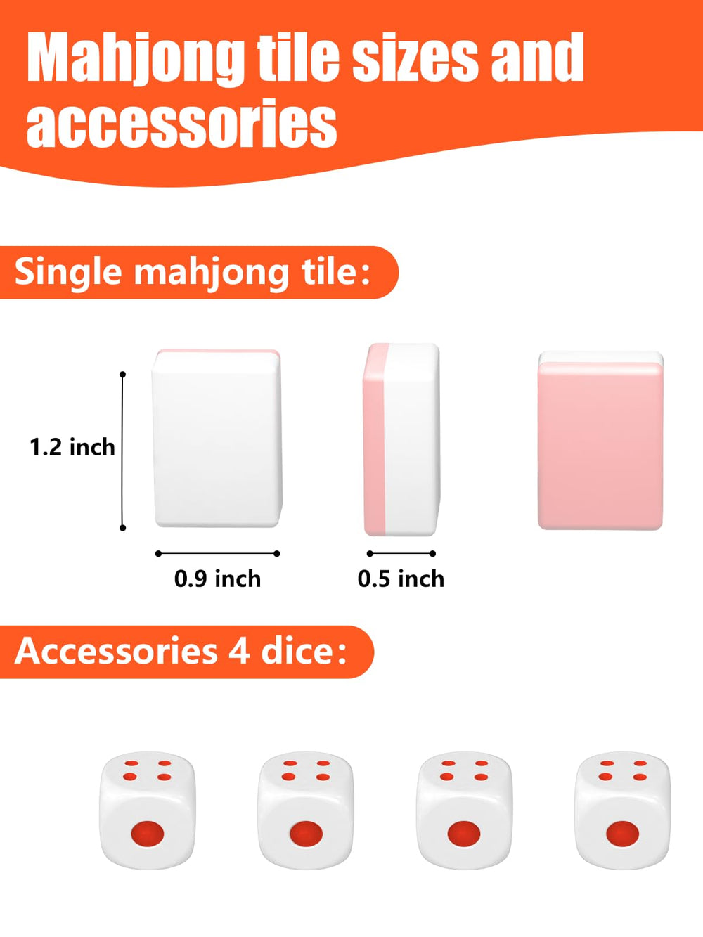 GUNEDD 1.2-inch tiles for comfortable handling and clear visibility.