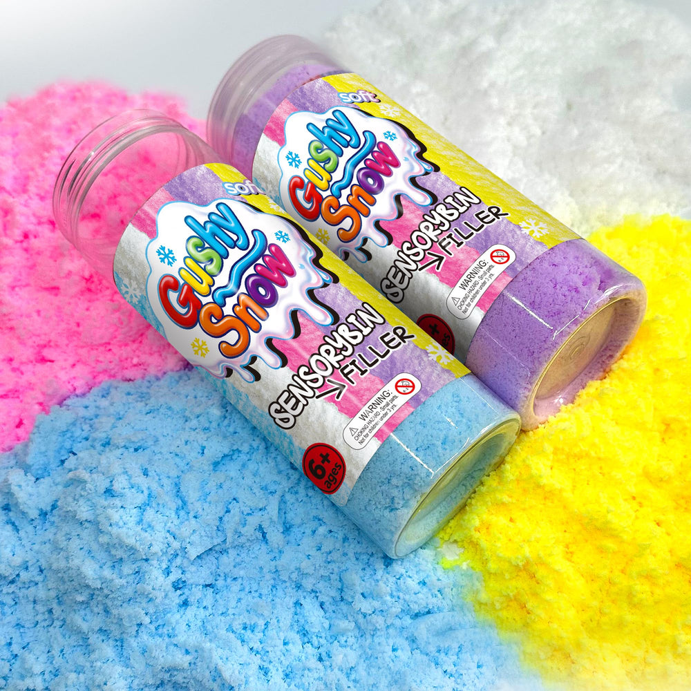 GushySnow air-dry and sun-friendly filler that refreshes after use.