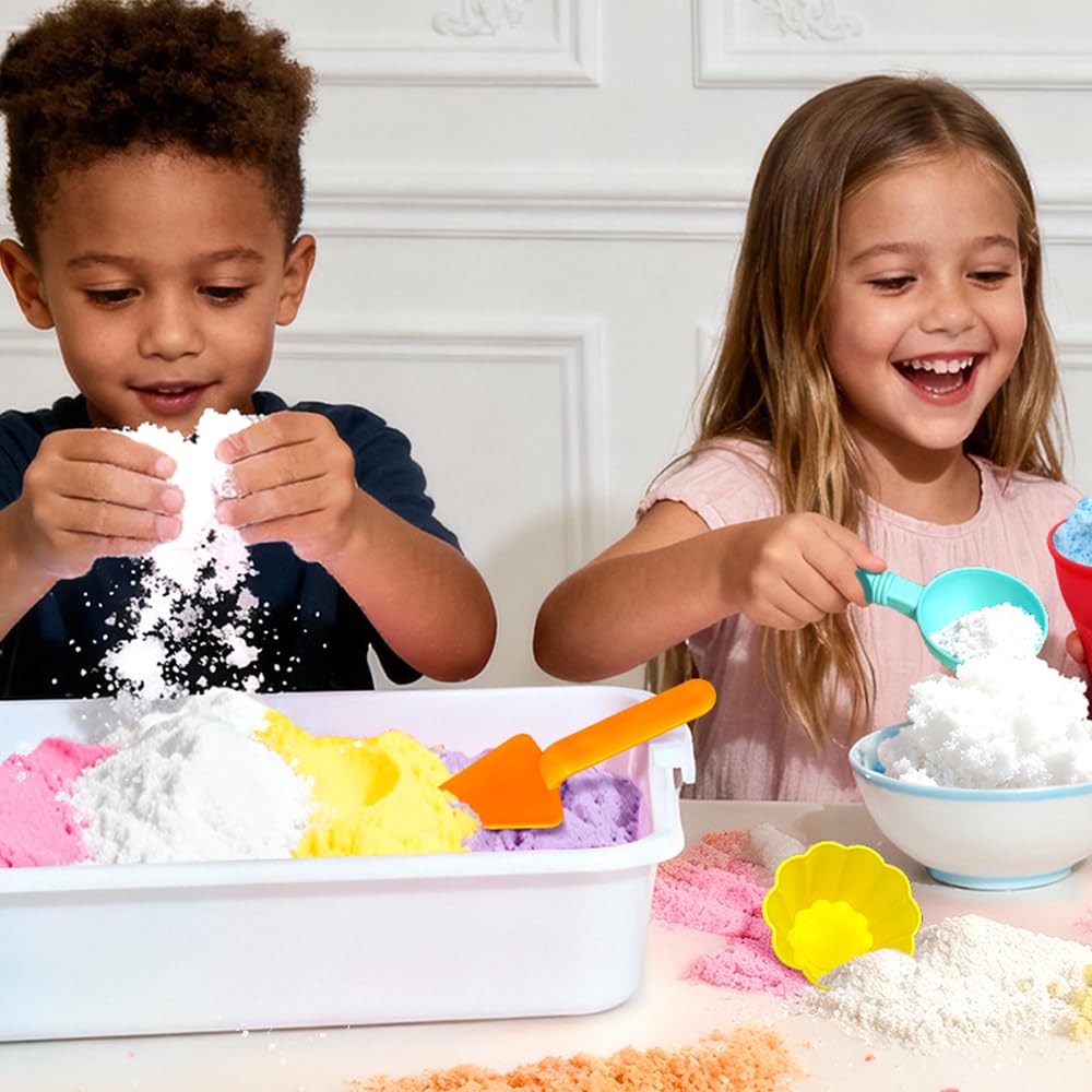 GushySnow safe latex material supports worry-free pretend play.