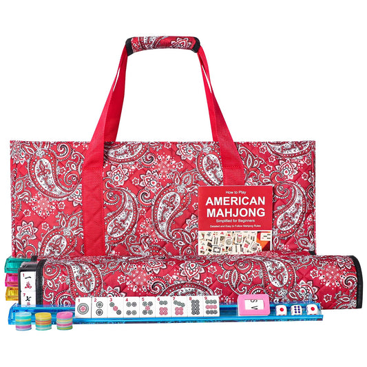 GUSTARIA American Mahjong tiles: durable, scratch-resistant for smooth, long-lasting gameplay.