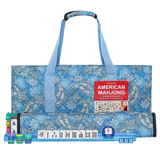 GUSTARIA American Mahjong tiles with clear engravings for easy play.