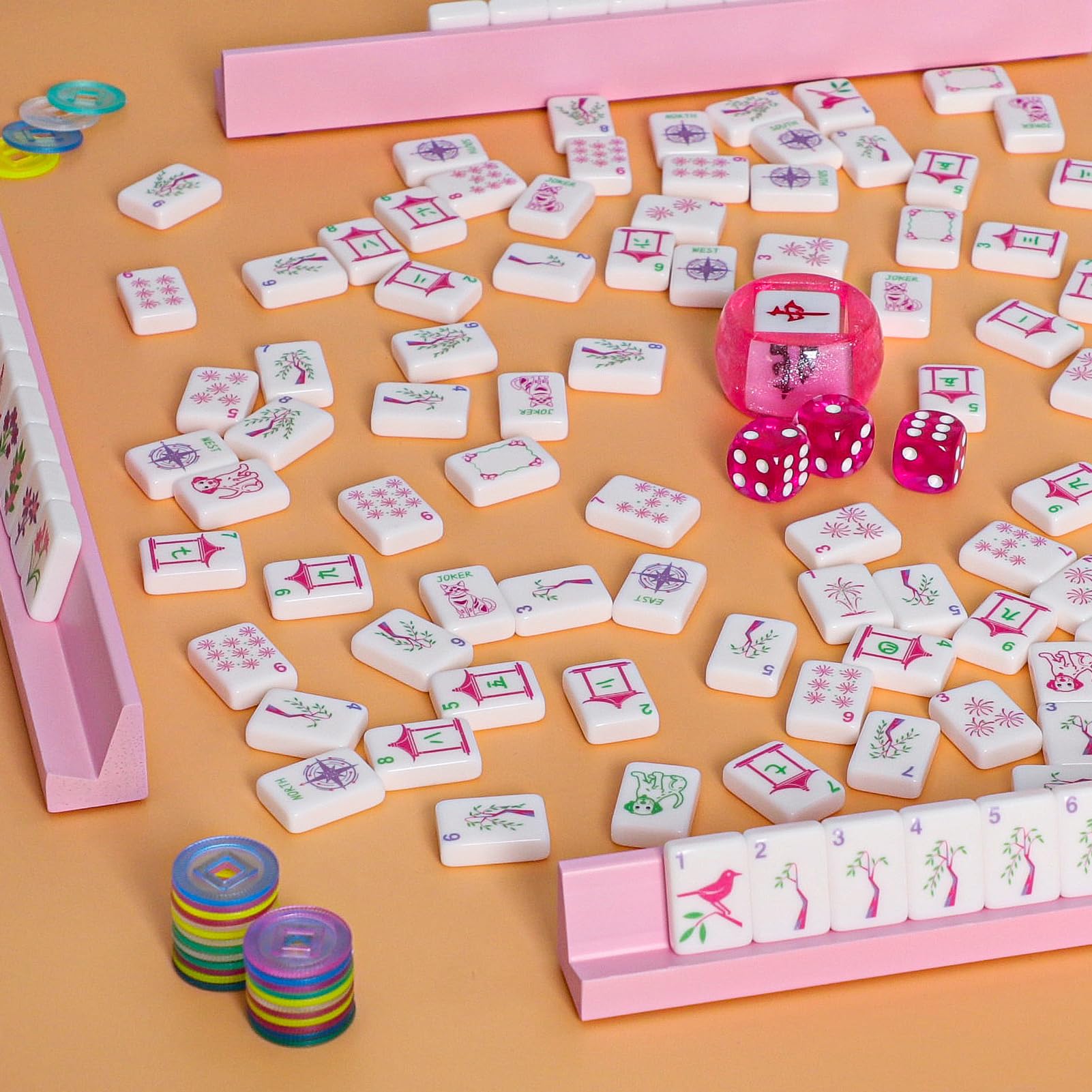 GUSTARIA includes dice and wind indicator for authentic play flow.