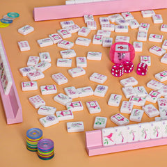 GUSTARIA includes dice and wind indicator for authentic play flow.