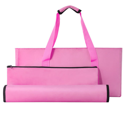 GUSTARIA empty mahjong bag ready for travel with a full American set