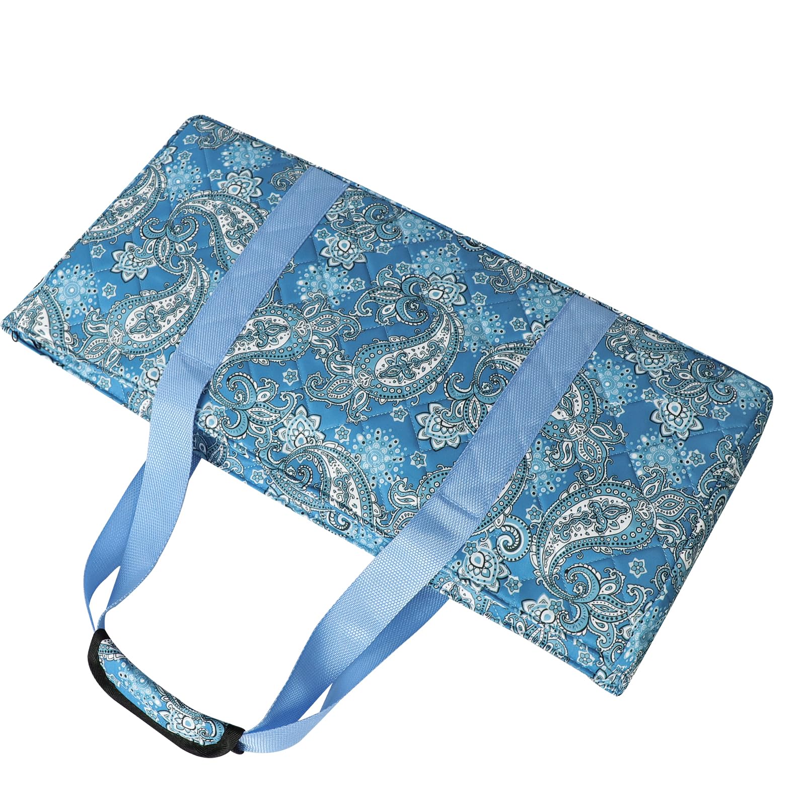 GUSTARIA extended zipper closure allows quick access to tiles.