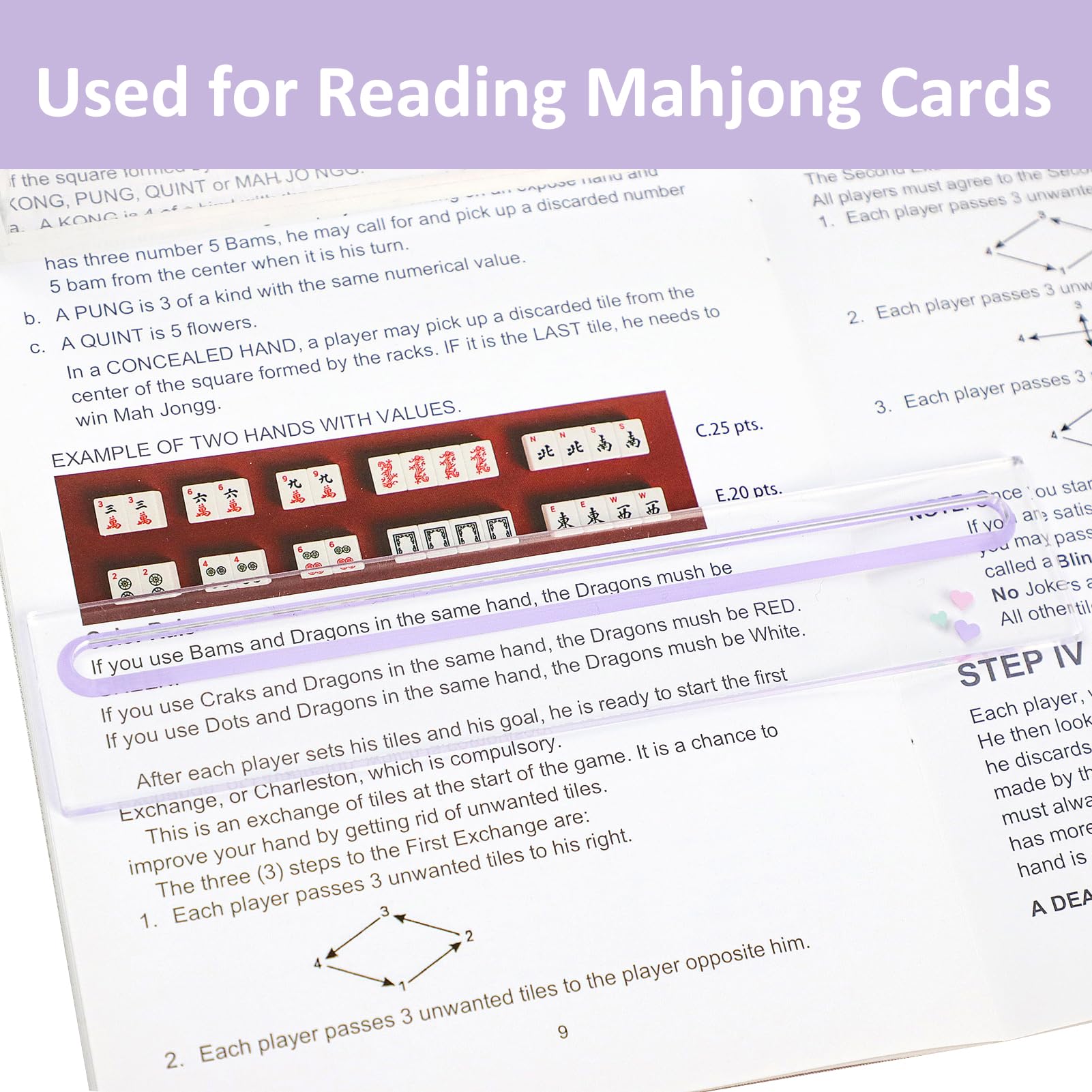 GUSTARIA Mahjong accessory adds practicality to your game setup.
