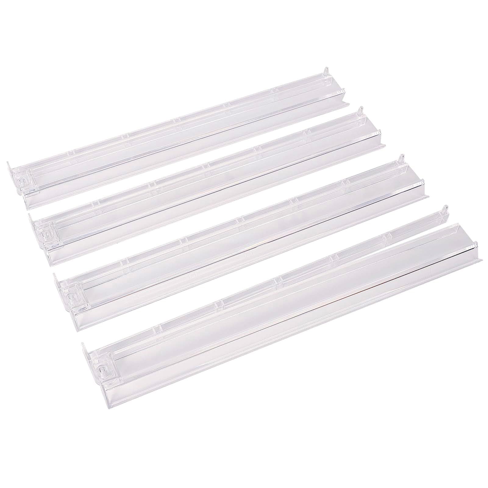 GUSTARIA Mahjong all-in-one rack and pusher in clear acrylic for smooth tile handling