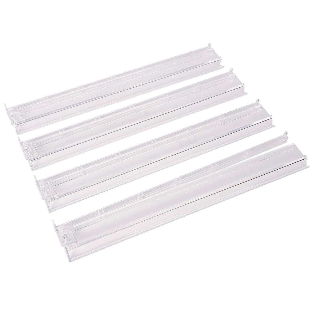 GUSTARIA Mahjong all-in-one rack and pusher in clear acrylic for smooth tile handling