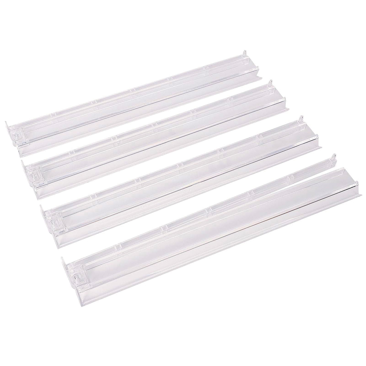 GUSTARIA Mahjong all-in-one rack and pusher in clear acrylic for smooth tile handling