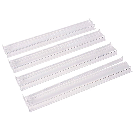 GUSTARIA Mahjong all-in-one rack and pusher in clear acrylic for smooth tile handling