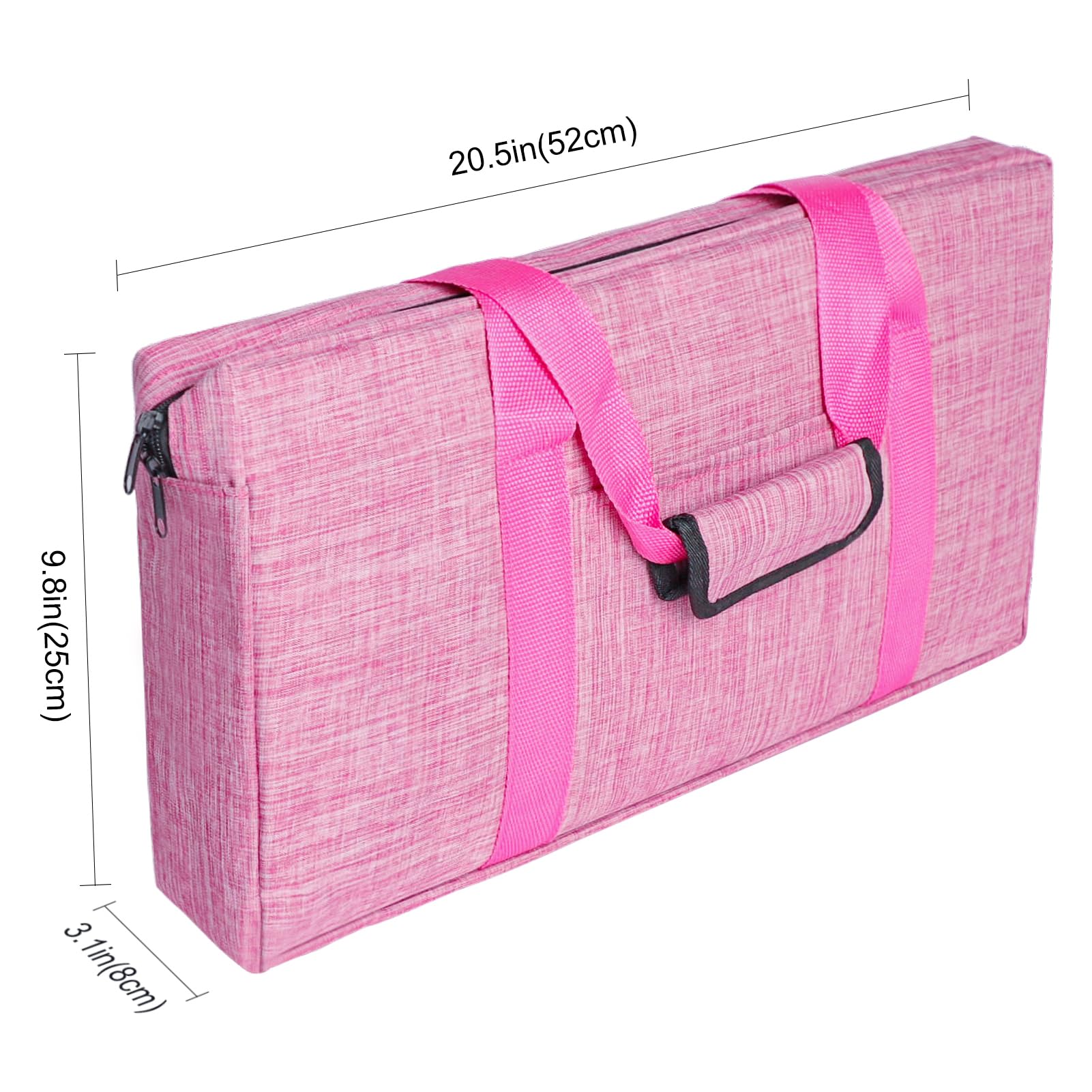 GUSTARIA mahjong bag with two wrappers keeps racks and trays secure while traveling