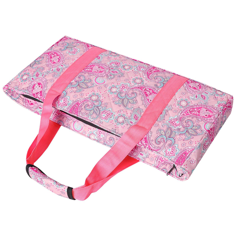 GUSTARIA bag zippered pocket keeps small accessories organized.