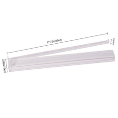 GUSTARIA clear acrylic rack shows a sleek, durable surface for steady tiles.