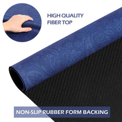 GUSTARIA Mahjong Mat fade-resistant prints stay vibrant during frequent use.
