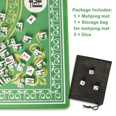 GUSTARIA Mahjong Mat reduces noise and protects table surfaces