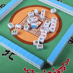 GUSTARIA Mahjong Mat rolls up for easy storage and transport