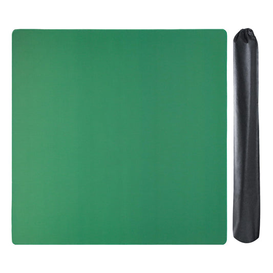 GUSTARIA Mahjong Mat with slip-resistant backing keeps tiles in place.