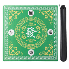 GUSTARIA Mahjong Mat with slip-resistant surface stabilizes gameplay on any table