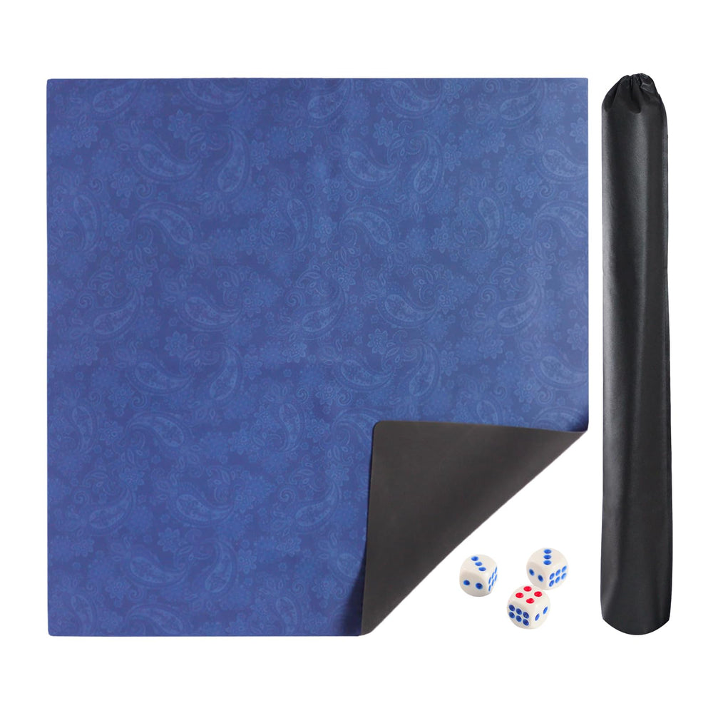 GUSTARIA Mahjong Mat slip-resistant top keeps tiles steady for smooth play.