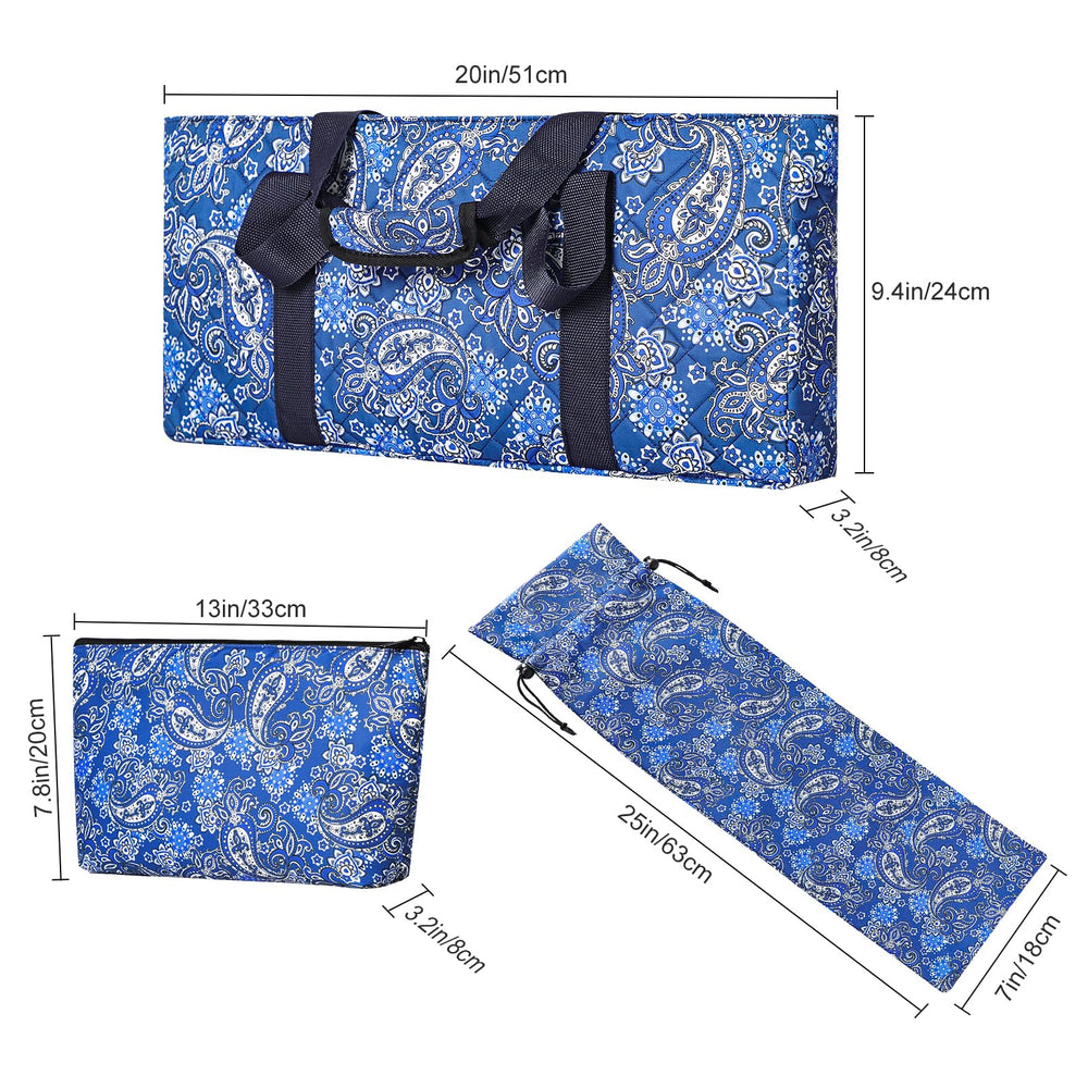 GUSTARIA mahjong rack pushers case with side pocket for accessories