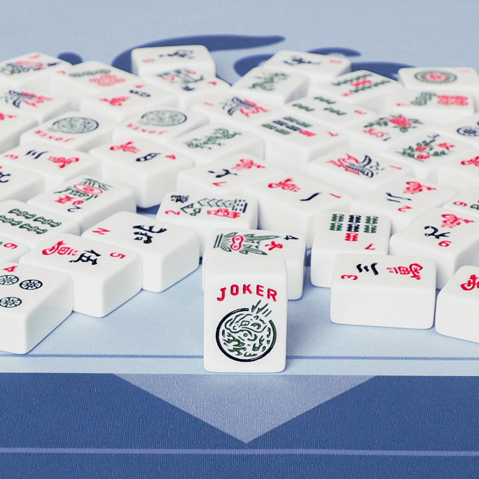 GUSTARIA multi-game mat suitable for mahjong, poker, dominoes, and cards