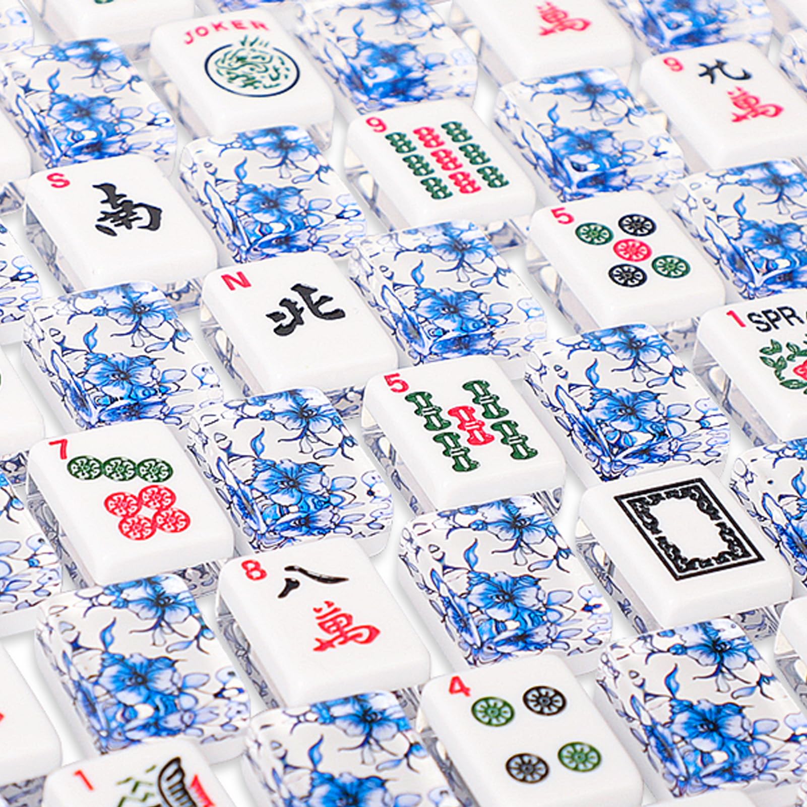 GUSTARIA stylish case with floral pattern complements family game nights.