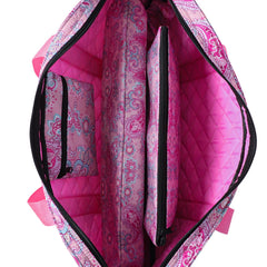 GUSTARIA small zip pocket keeps accessories secure and organized.