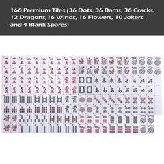 GUSTARIA tiles feature white surface with Arabic numbers and Chinese characters.