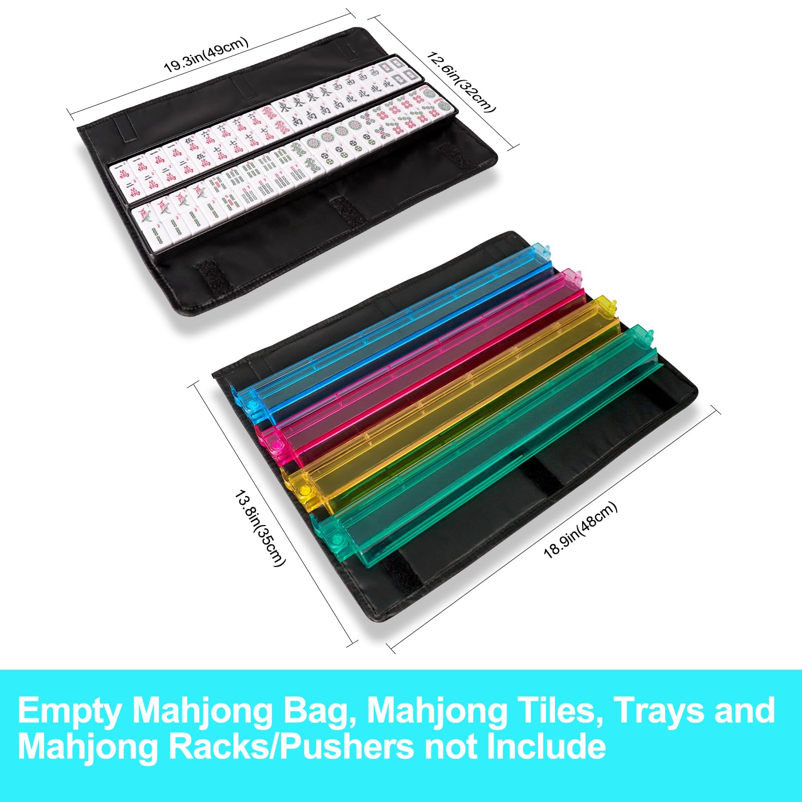 GUSTARIA tray wrapper sized 49x32 cm for tidy storage of tiles and trays.
