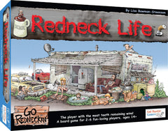 Gut Bustin' Games Redneck Life board game cover, ideal for a fun family game night.