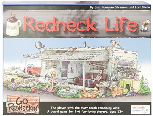 Gut Bustin' Games Redneck Life setup scene demonstrates easy setup for friends.