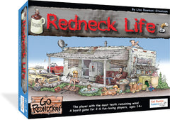 Gut Bustin' Games Redneck Life teeth tokens highlight quirky game stakes.