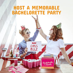 Gutter Games Bach Charades cards promote playful bonding among bridesmaids and friends.