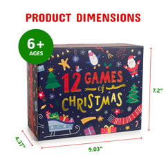 Gutter Games Christmas Pairs easy-to-learn matching rounds.