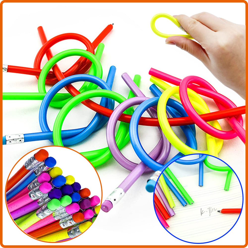 Guuozzli pink yellow green red pencils bundle for arts and crafts.