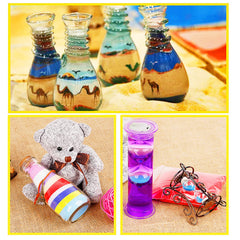 Guuozzli wedding decoration sand bottles add a colorful touch