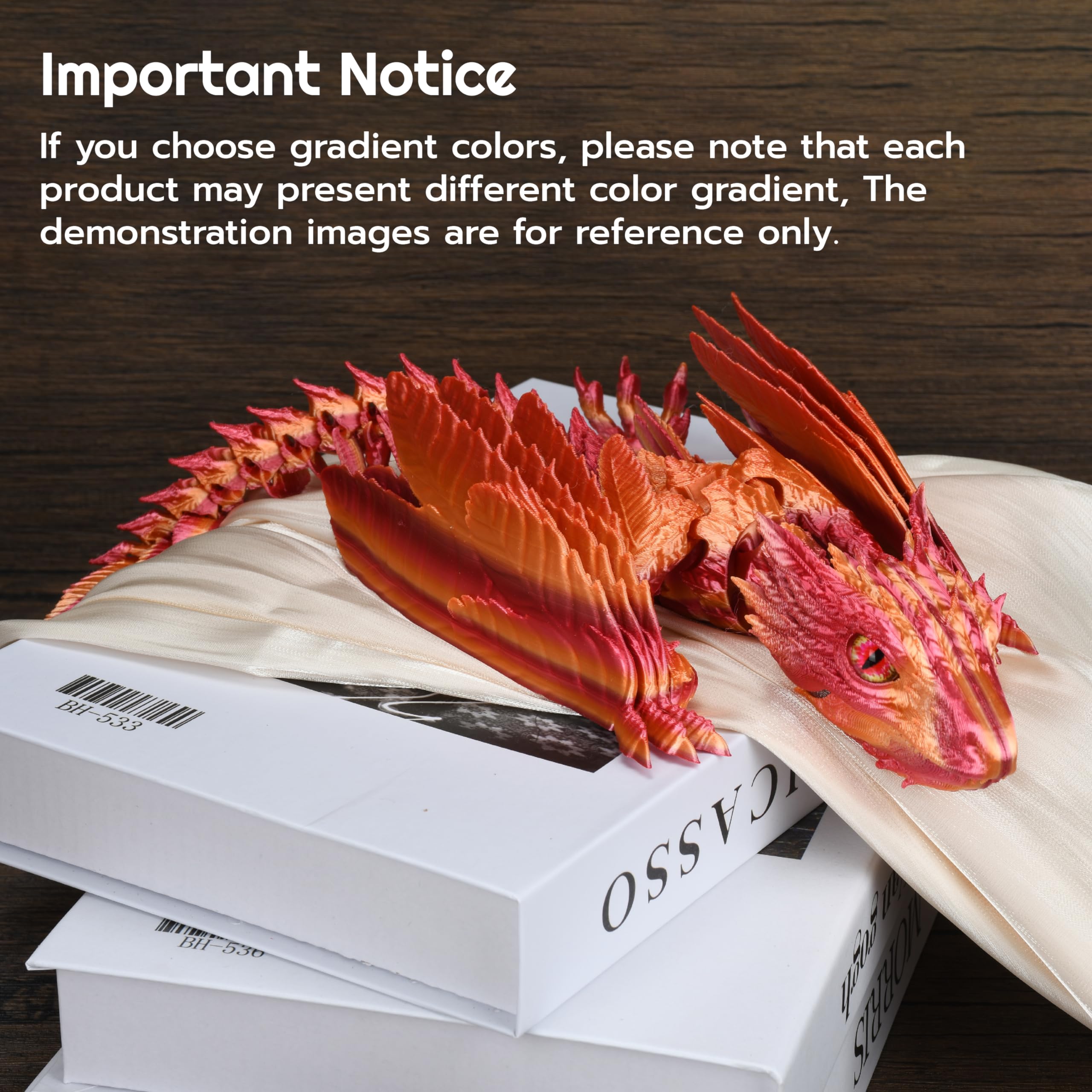 Guwewu dragon authorized by I.magina 3D for authentic artwork.