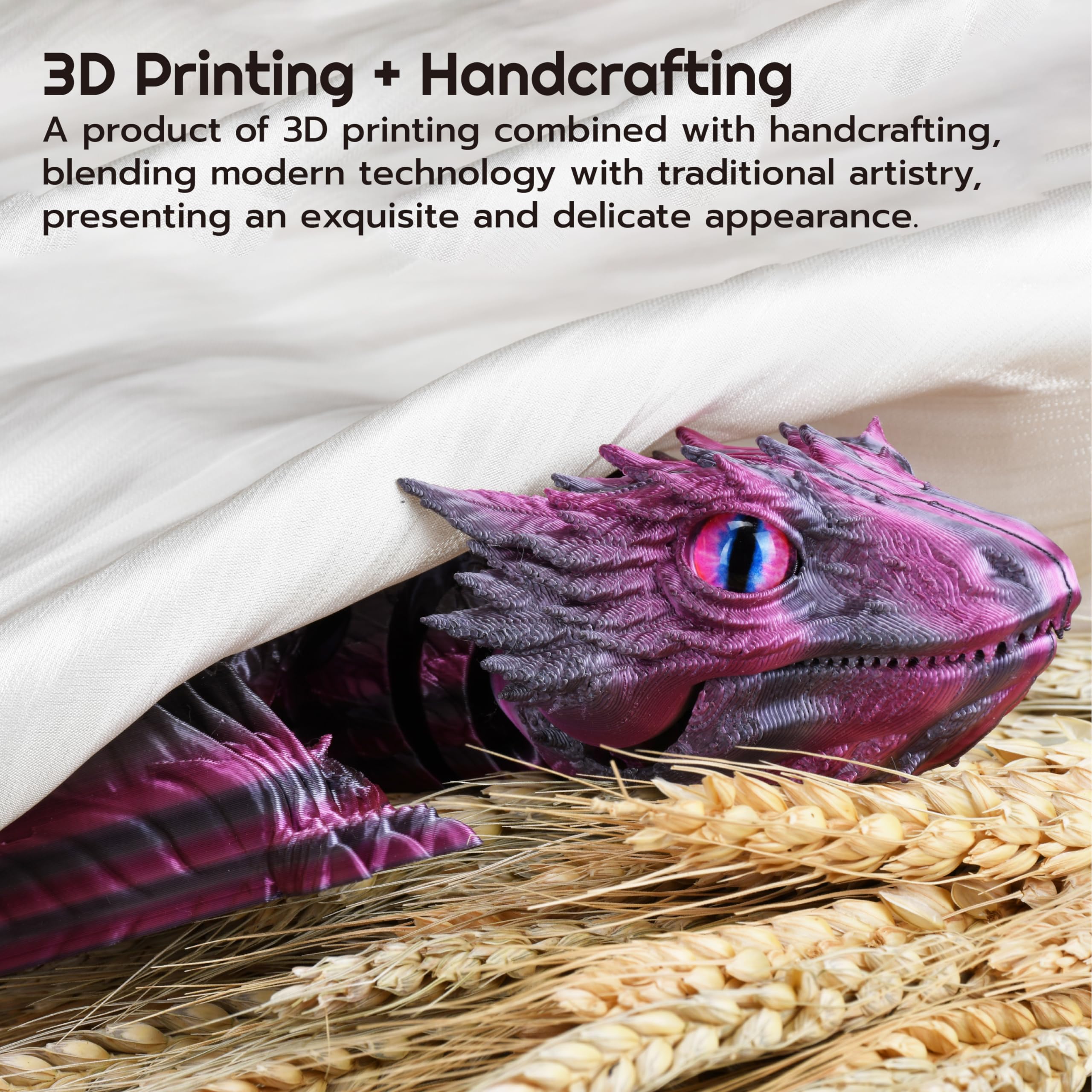 Guwewu Feathered Wyvern Azurewing detail highlights refined craftsmanship