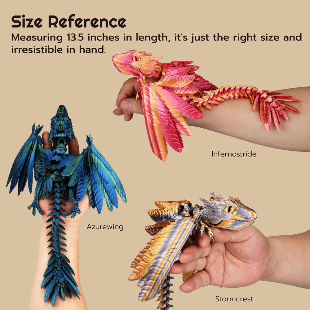 Guwewu fidget dragon ideal for tactile focus on the desk.