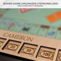 GUYTRENDz storage extensions keep dice and pieces within easy reach